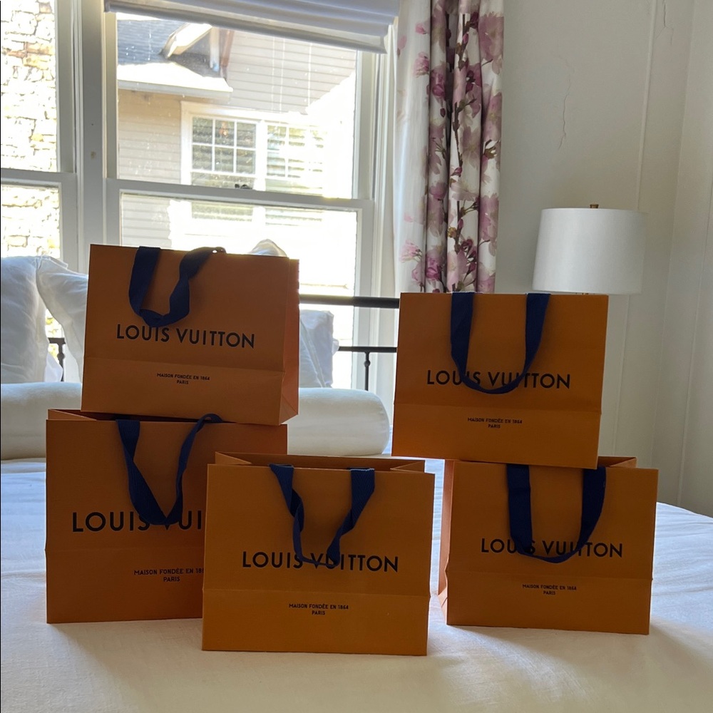 Louis Vuitton Shopping Bags - Set of 5